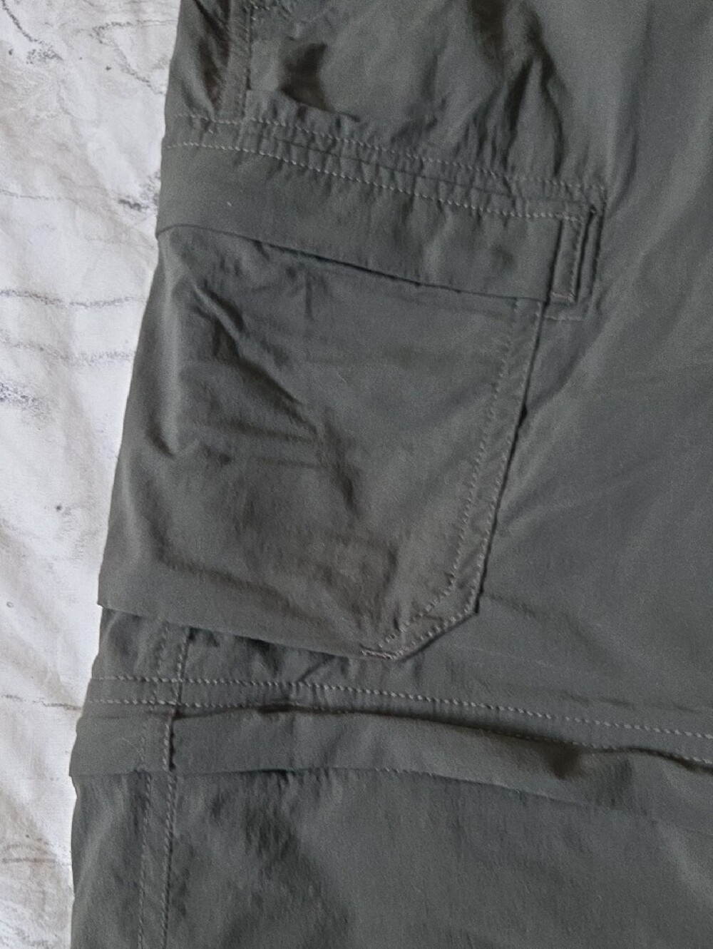REI Women's Zip-Off Cargo Pants — Olive Green - Picture 3 of 6